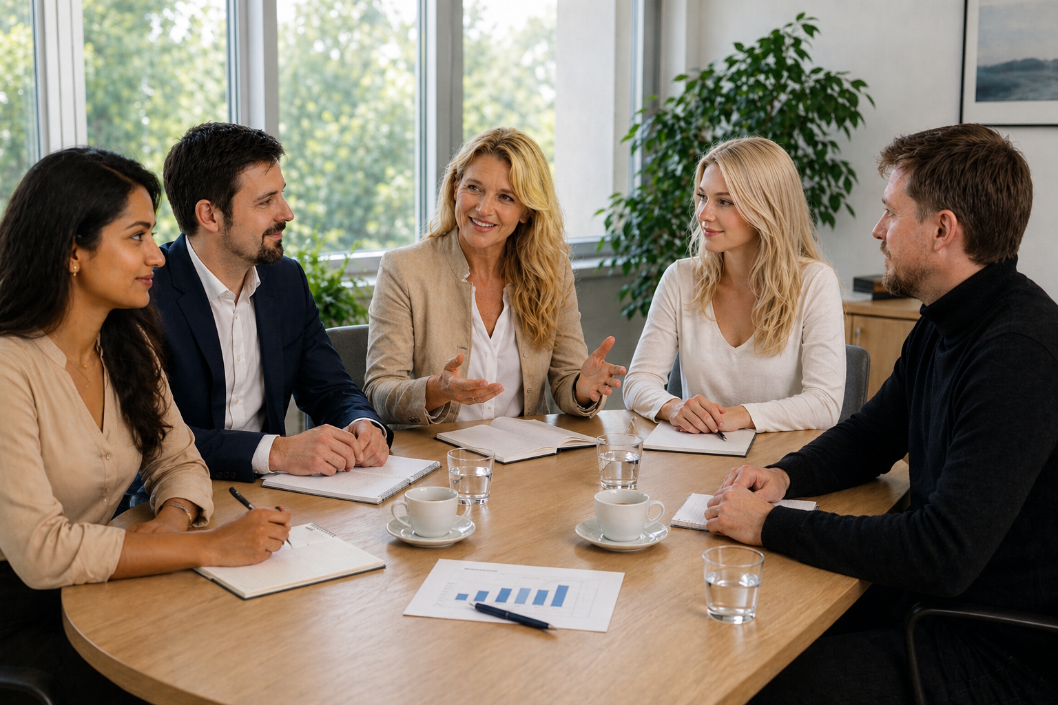 Gemeinsames Gespräch